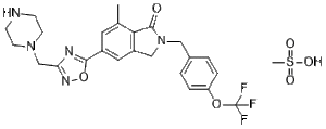 AZD-8529 mesylate图片