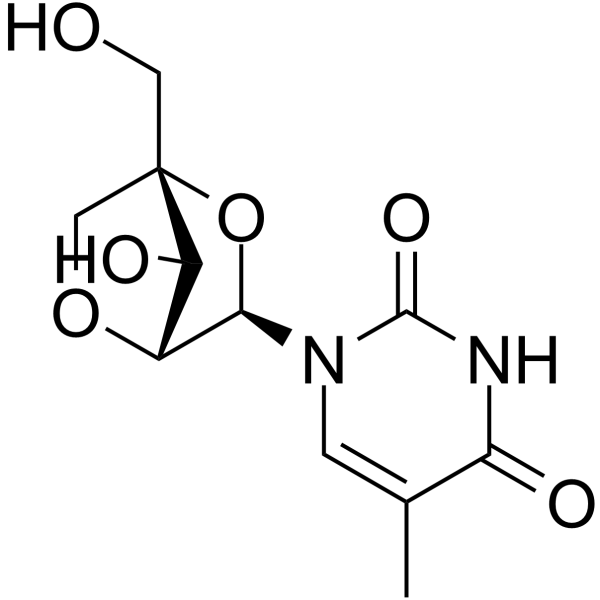 1-(2'-O-4-C-Methylene-beta-D-ribofuranosyl)thymineͼƬ