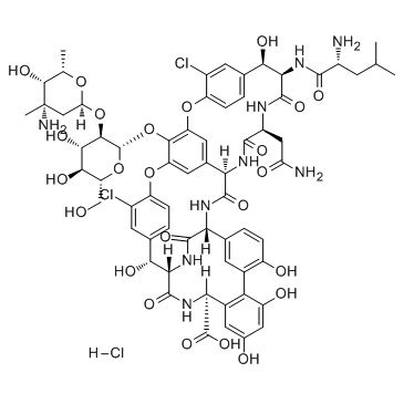 Norvancomycin hydrochloride(Desmethyl-vancomycin hydrochloride)ͼƬ