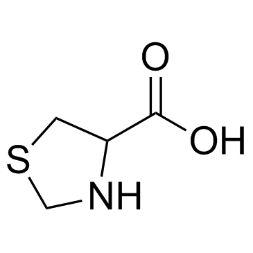 Timonacic(1,3-Thiazolidine-4-carboxylic acid)ͼƬ