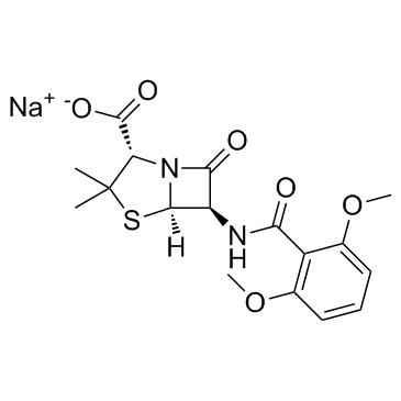 Methicillin sodium salt(Meticillin sodium)ͼƬ