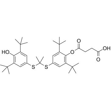 Succinobucol(AGI-1067Probucol monosuccinate)ͼƬ