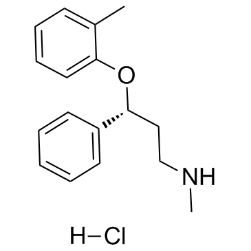 Atomoxetine hydrochloride(Tomoxetine HCl LY 139603(R)-Tomoxetine HCl)ͼƬ