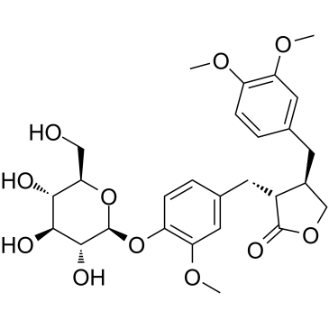 Arctiin(ArctiiNSC 315527Arctigenin-4-glucoside)ͼƬ