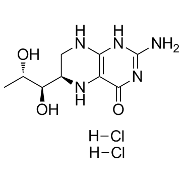 Sapropterin dihydrochloride(6R-BH4 2HCl6R-Tetrahydro-L-biopterin 2HCl)ͼƬ