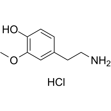 3-Methoxytyramine hydrochloride(3-O-methyl Dopamine hydrochloride)ͼƬ