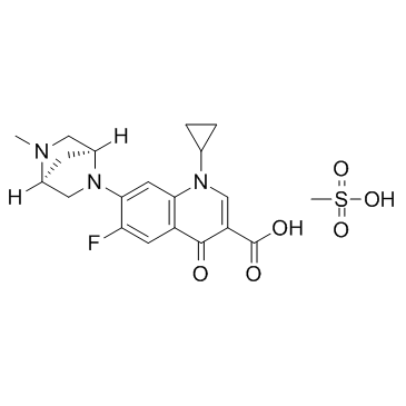 Danofloxacin Mesylate(CP 76136-27)ͼƬ