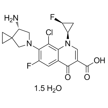 Sitafloxacin hydrate(DU6859a hydrate)ͼƬ