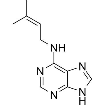 6-(,-Dimethylallylamino)purine(N6-(2-lsopentenyl)adenine)ͼƬ