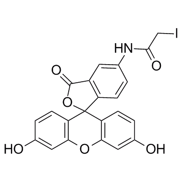 5-IAF(5-Iodoacetamidofluorescein)ͼƬ