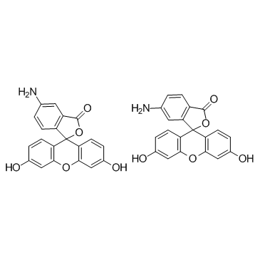 5(6)-Aminofluorescein(5(6)-AFMFluoresceinamine mixed isomers)ͼƬ