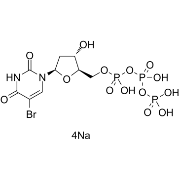 5-BrdUTP sodium salt(5-Bromo-2'-deoxyuridine 5'-triphosphate sodium salt)ͼƬ