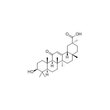 18β-Glycyrrhetinic acid图片