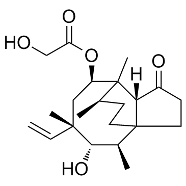 Pleuromutilin(Drosophilin BMutilin 14-glycolate)ͼƬ