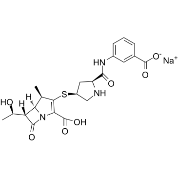 Ertapenem sodium(L-749345MK-826)图片