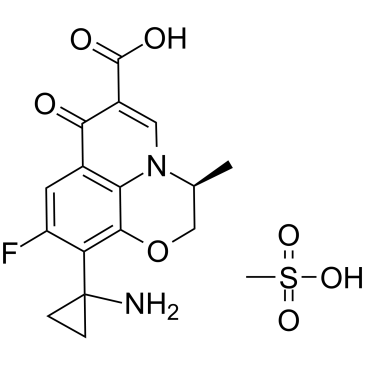 Pazufloxacin mesylate(T-3762Pazufloxacin methanesulfonatePazufloxacin mesilate)ͼƬ