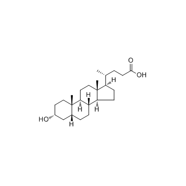 Lithocholic acid(3-Hydroxy-5-cholanic acid)ͼƬ