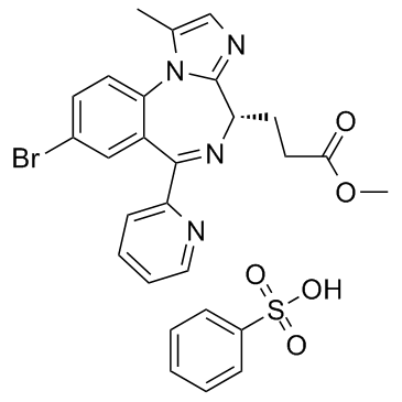 Remimazolam benzenesulfonate(CN-7056 benzenesulfonate)ͼƬ