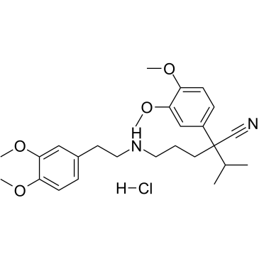 Norverapamil hydrochloride(()-Norverapamil hydrochlorideD591 hydrochlorid)ͼƬ