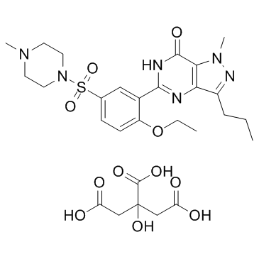 Sildenafil citrate(UK-92480 citrate)ͼƬ