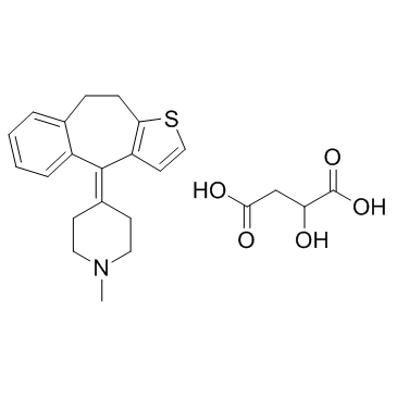 Pizotifen malate(Pizotyline malate)ͼƬ