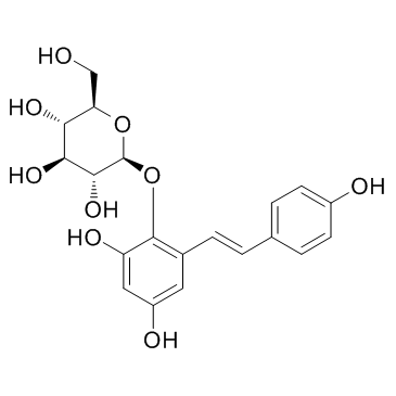 2,3,5,4'-Tetrahydroxystilbene 2-O--D-glucoside  [CAS 82373-94-2]ͼƬ