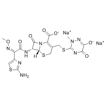 Ceftriaxone sodium salt(Disodium ceftriaxone)ͼƬ