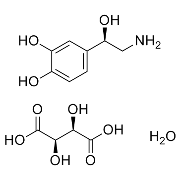 Norepinephrine bitartrate monohydrate(Noradrenaline bitartrate monohydrate)ͼƬ