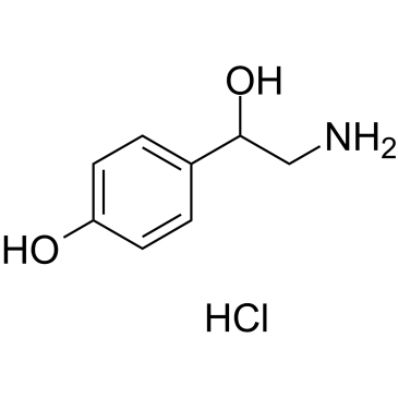 Octopamine hydrochloride(()-p-Octopamine hydrochloride)ͼƬ