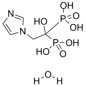 Zoledronic acid monohydrate(Zoledronate monohydrate CGP 42446 monohydrate)ͼƬ