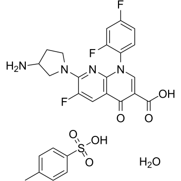 Tosufloxacin tosylate hydrate(A-61827 tosylate hydrate)ͼƬ