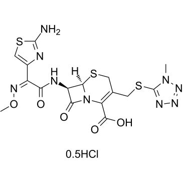 Cefmenoxime hydrochloride(Cefmenoxime hemihydrochlorideSCE1365 hemihydrochloride)ͼƬ