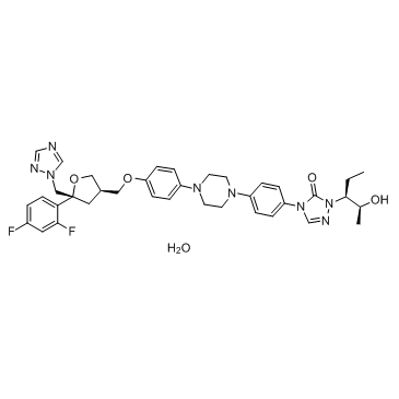 Posaconazole hydrate(SCH56592 hydrate)图片