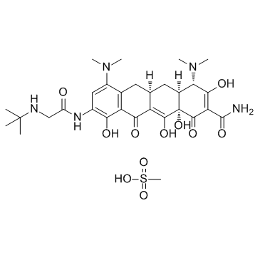 Tigecycline mesylate(GAR-936 mesylate)ͼƬ