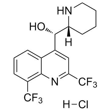 Mefloquine hydrochloride(Mefloquin hydrochloride)ͼƬ