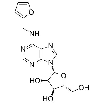 Kinetin riboside(N6-Furfuryladenosine)ͼƬ