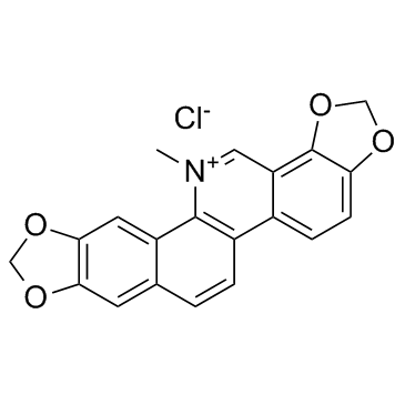 Sanguinarine chloride(Pseudochelerythrine chloride Sanguinarium chloride)ͼƬ