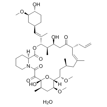 Tacrolimus monohydrate(Fujimycin monohydrateFR900506 monohydrate)图片