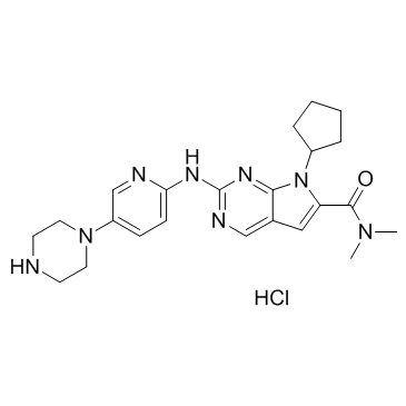 Ribociclib hydrochloride(LEE011 Hydrochloride)ͼƬ