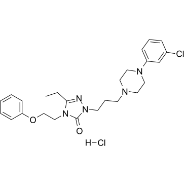 Nefazodone hydrochloride(BMY-13754MJ-13754-1)ͼƬ