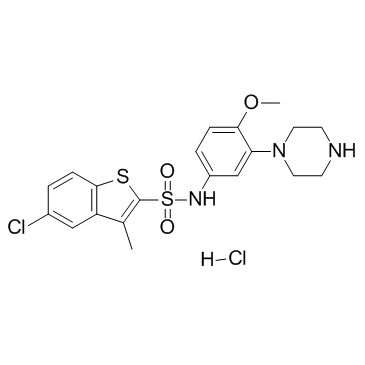 SB 271046 hydrochloride(SB 271046A)ͼƬ