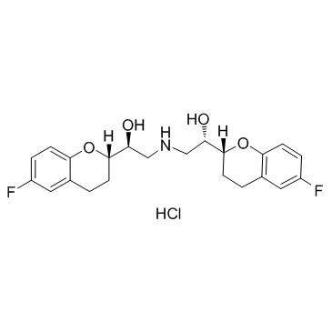 Nebivolol hydrochloride(R 065824 hydrochloride)ͼƬ