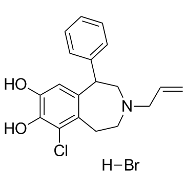 SKF-82958 hydrobromide(()-SKF 82958 hydrobromideChloro-APB hydrobromid)ͼƬ