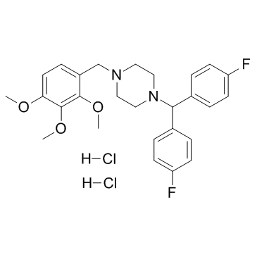 Lomerizine dihydrochloride(KB-2796)ͼƬ