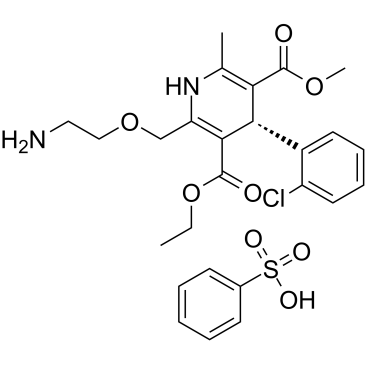 Levamlodipine besylate((S)-Amlodipine besylate)ͼƬ