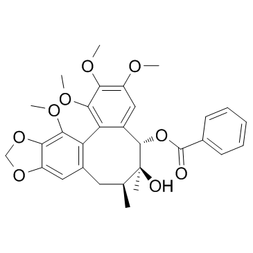 Schisantherin A(Gomisin-CSchizantherin-AWuweizi ester-A)ͼƬ