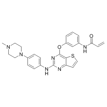 Olmutinib(HM61713,BI 1482694)ͼƬ