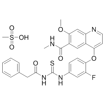 TAS-115 mesylate(TAS-115 methanesulfonate)图片