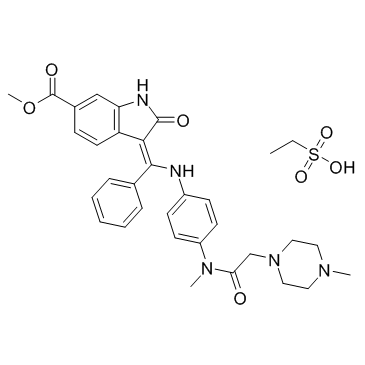 Nintedanib esylate(BIBF 1120 esylate)ͼƬ