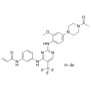 Rociletinib hydrobromide(CO-1686 hydrobromide AVL-301 hydrobromide)ͼƬ